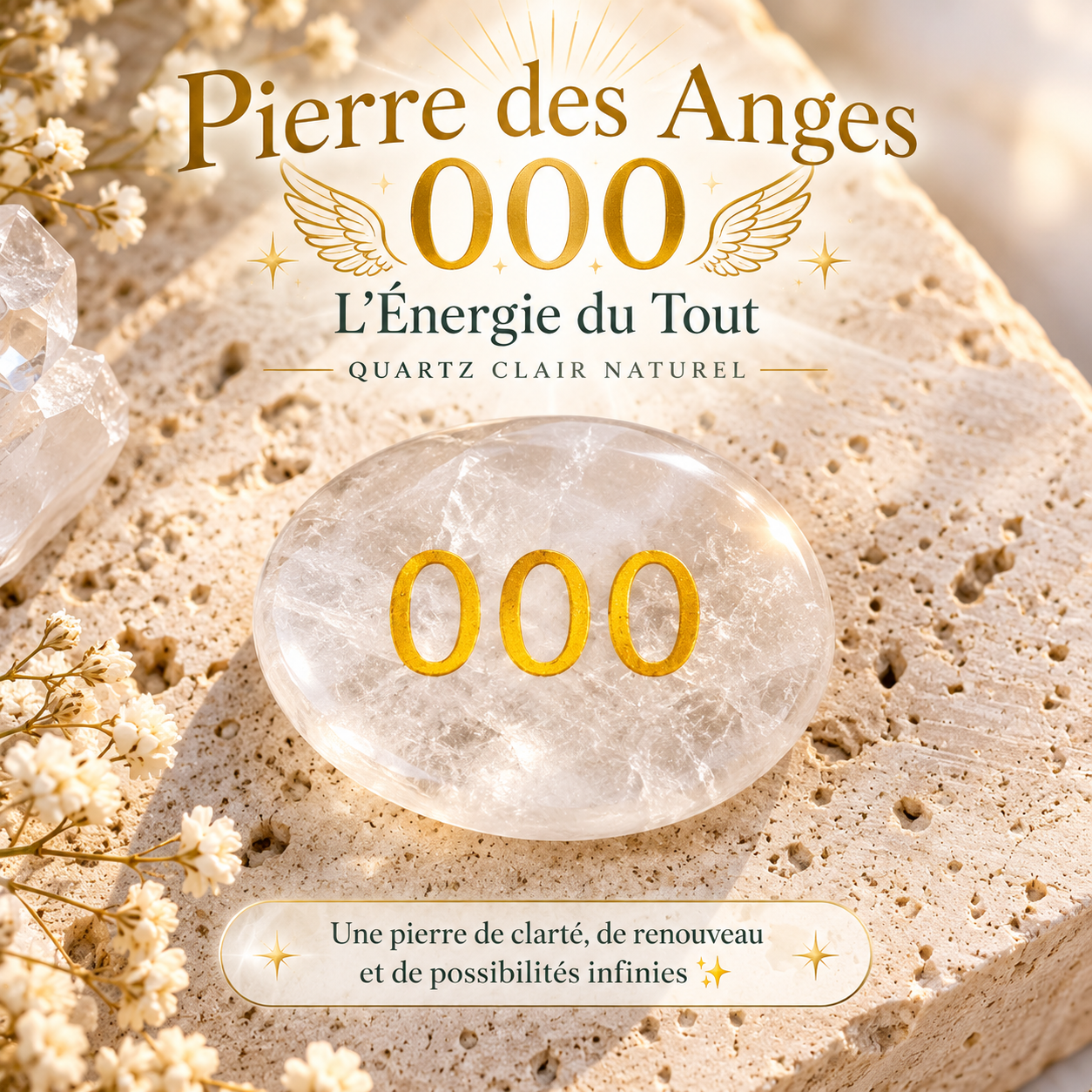 Pierre des Anges 000 🌕 - L'Énergie du Tout