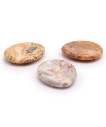 Galets Anti-Stress Agate Crazy Lace "Énergie ☀️ Vitalité"