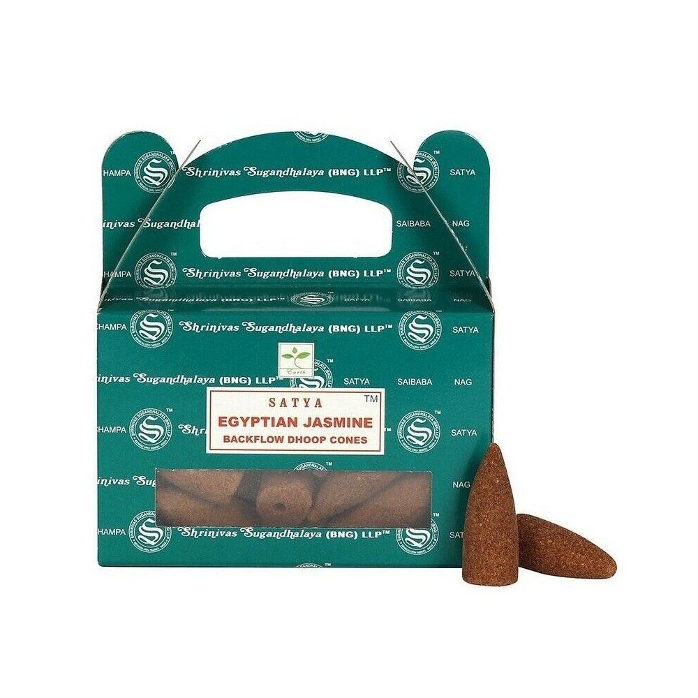Cônes d’Encens Naturels Indiens Immergez-vous dans une expérience sensorielle unique avec nos Cônes d'Encens Naturels Indiens à reflux, délicatement parfumés au Jasmin. Confectionnés pour purifier votre espace et induire une relaxation profonde, ces cônes sont idéaux pour créer un environnement propice au calme et à un sommeil réparateur.