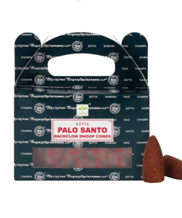 Cônes d'Encens Naturels Indiens à reflux - Palo Santo
