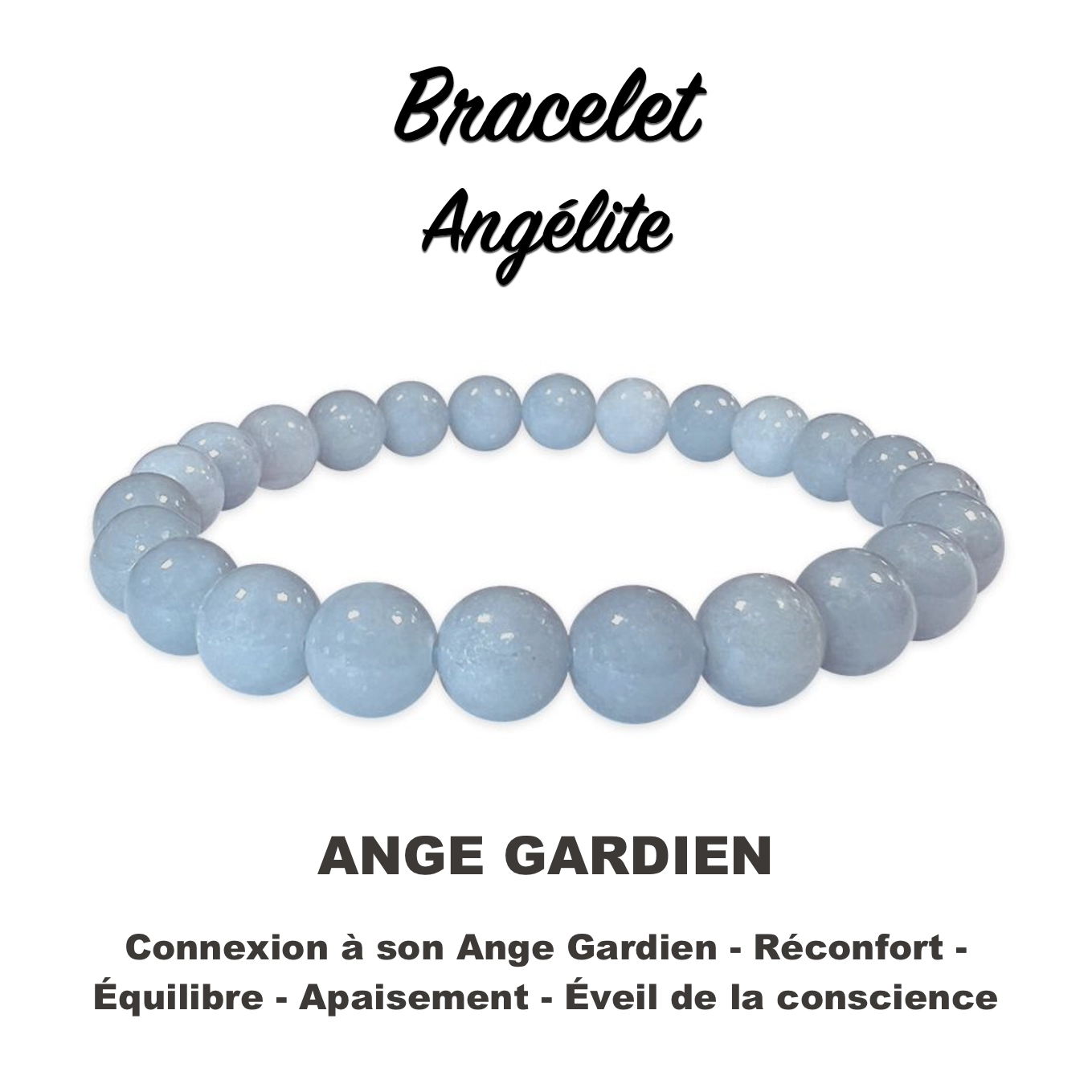 bracelet Angélite