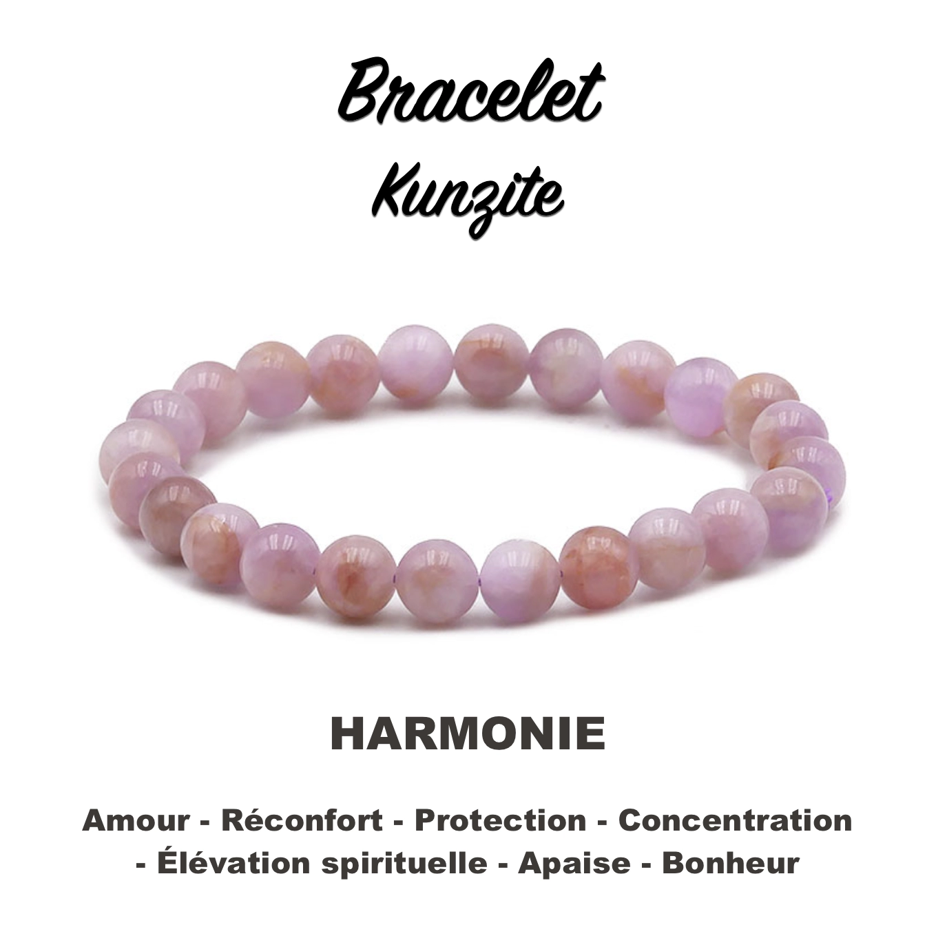 bracelet jaspe kunzite bracelet