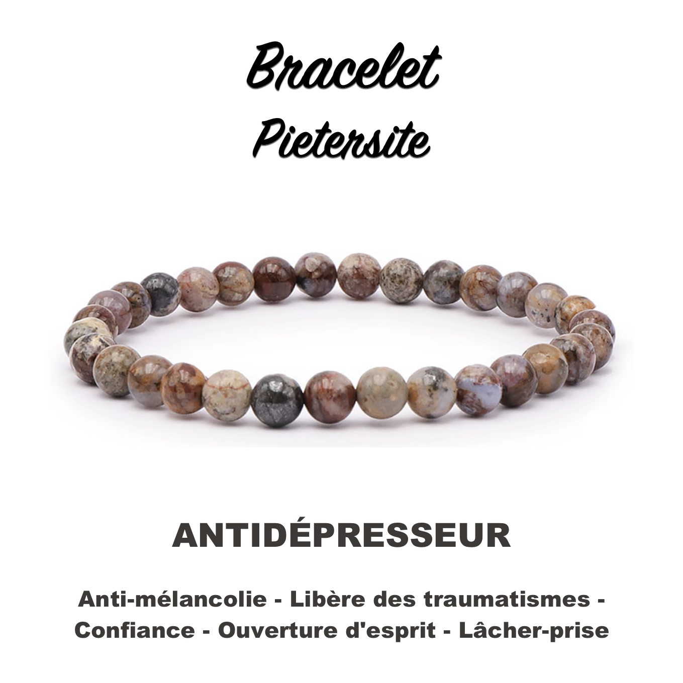 bracelet jaspe pietersite