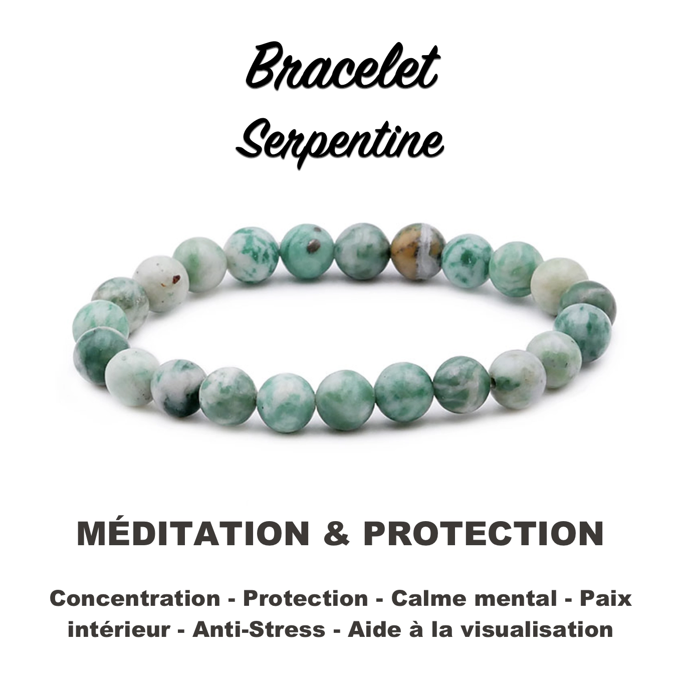 bracelet méditation serpentine
