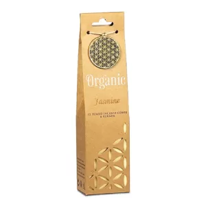 Cônes d'Encens Parfumés "Jasmin" + Brûleur