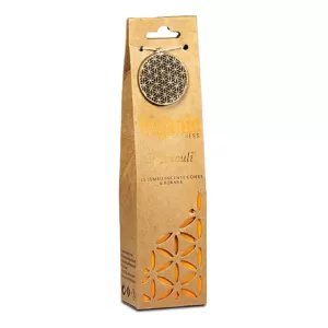 Cônes d'Encens Parfumés "Patchouli" + Brûleur