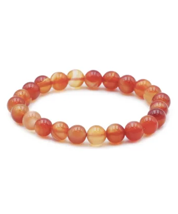 Bracelet Cornaline - A «Porte-Bonheur»