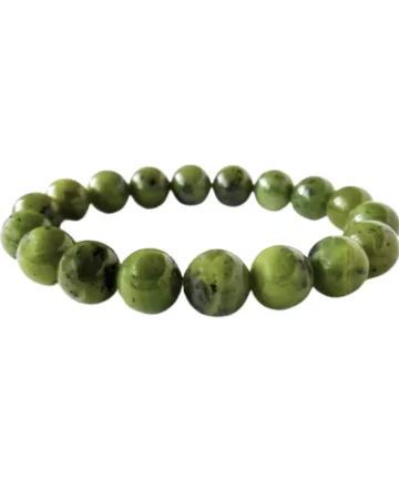 Bracelet Jade Néphrite - A «Sagesse»