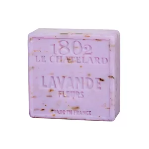 Savon de Marseille Naturel Exfoliant aux "Fleurs de Lavande"