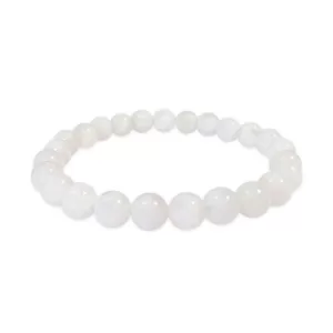 Bracelet Pierre de Lune Blanche - AA «Rêves Lunaires»