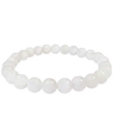 Bracelet Pierre de Lune Blanche - AA «Rêves Lunaires»