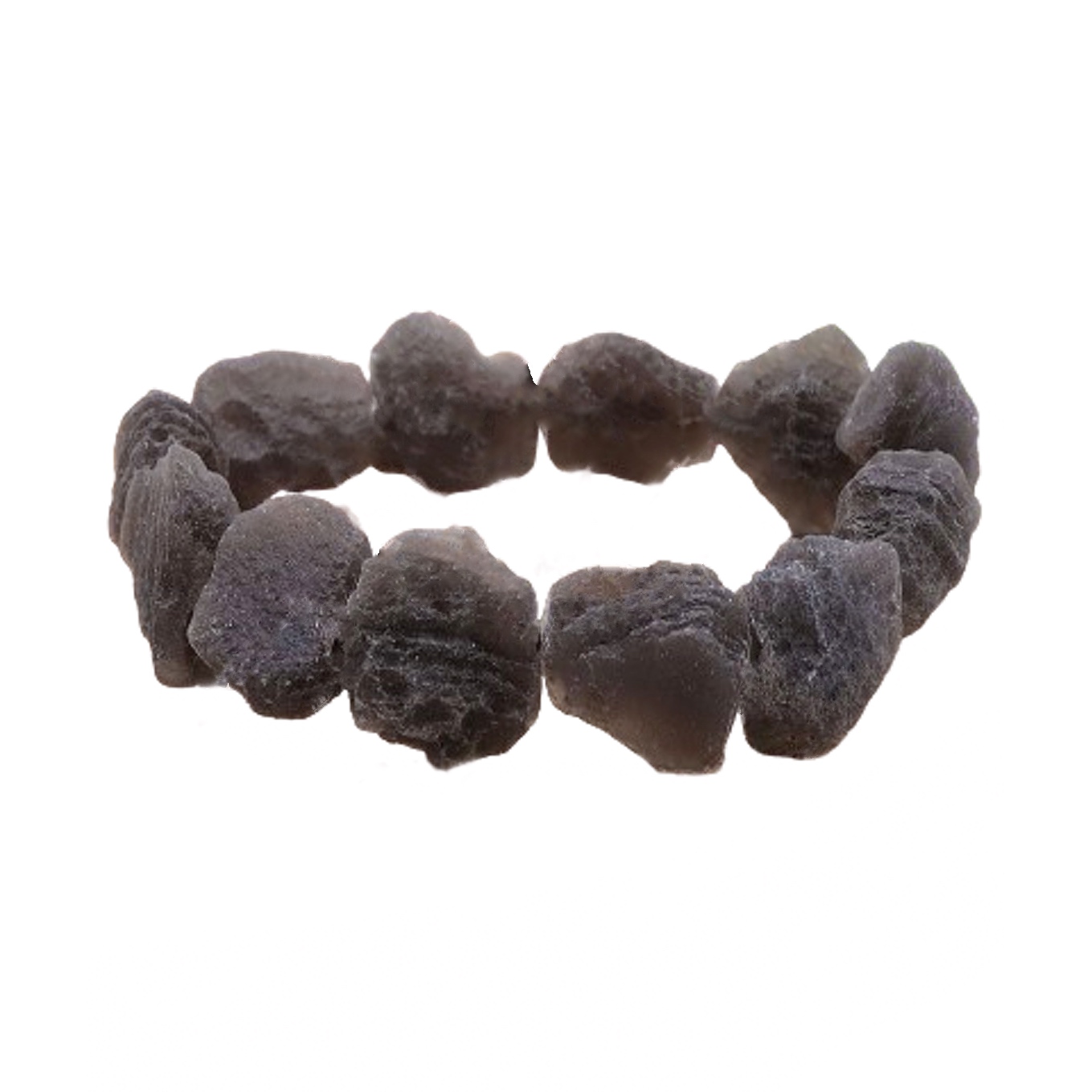 Bracelet tectite pierre brute