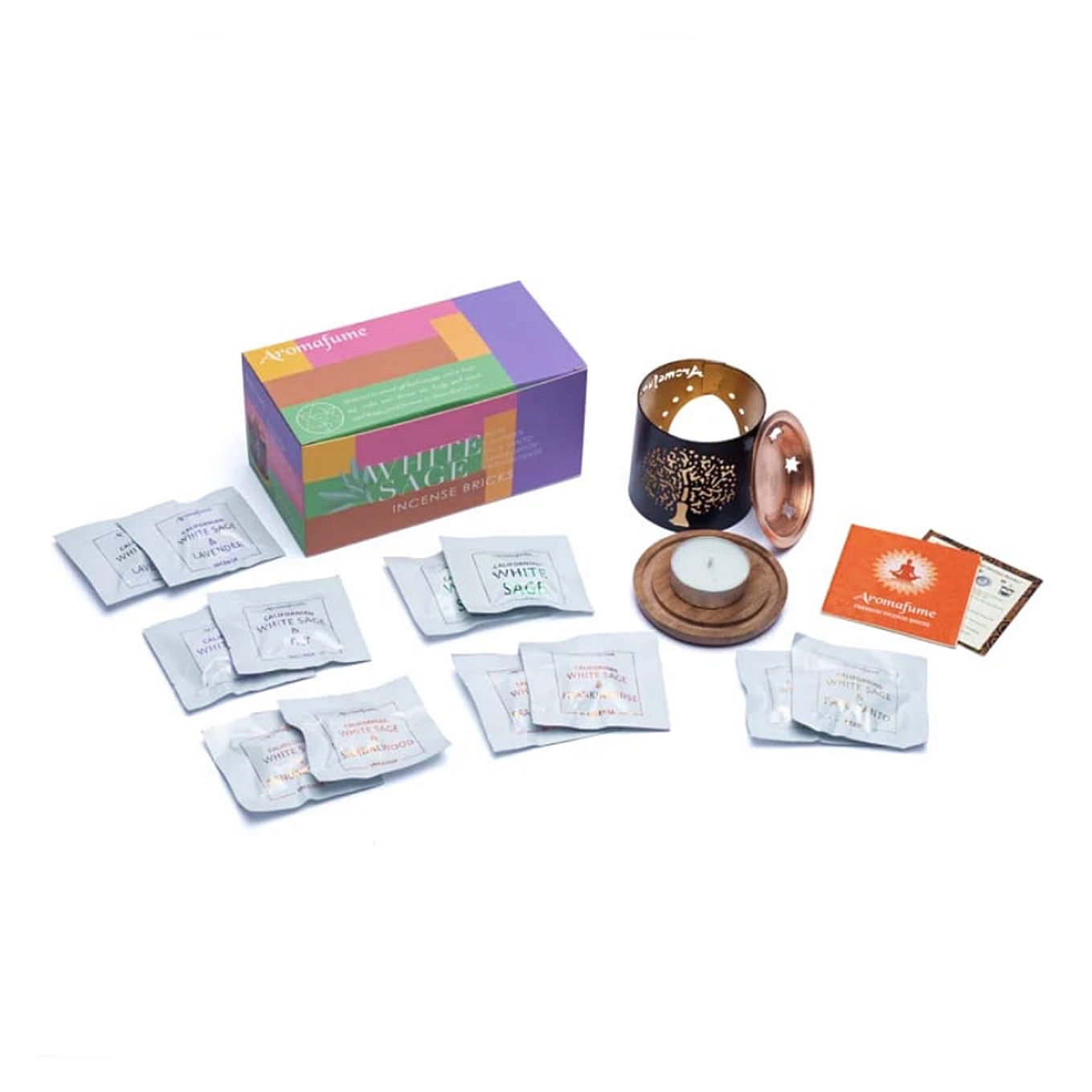 coffret set sauge blanche encens 1