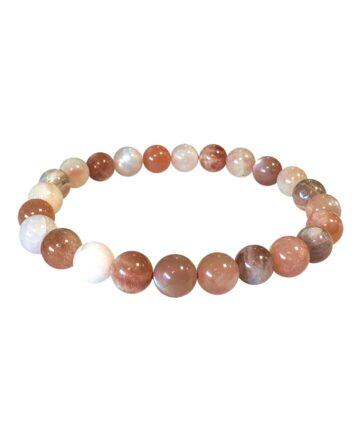 Bracelet Pierre de Lune Multicolore - AA «Rêves Lunaires»