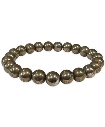Découvrez le Bracelet Pyrite "Réussite Scolaire", conçu spécifiquement pour accompagner les étudiants vers l'excellence académique. Exploitant les propriétés de la pyrite, une pierre synonyme d'inspiration et de détermination, ce bracelet est l'accessoire parfait pour ceux qui visent haut dans leurs études.