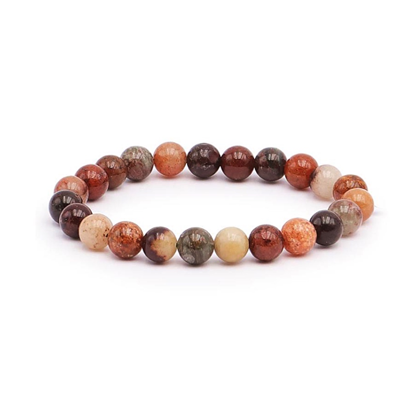 bracelet quartz lodolite rouge