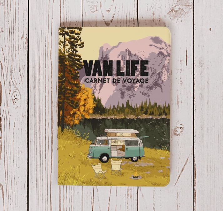 carnet Vanlife, carnet de voyage