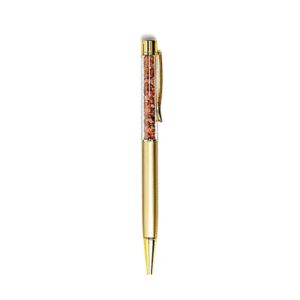 Stylo Cornaline « Porte-Bonheur »