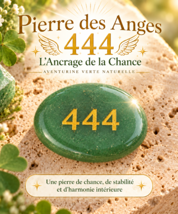 Pierre des Anges 444 🍀 - L'Ancrage de la Chance
