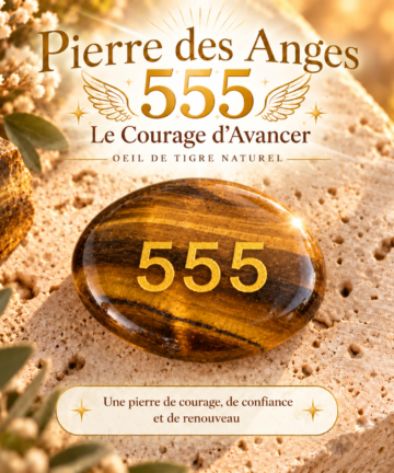 Pierre des Anges 555 🐅 - Le Courage d'Avancer